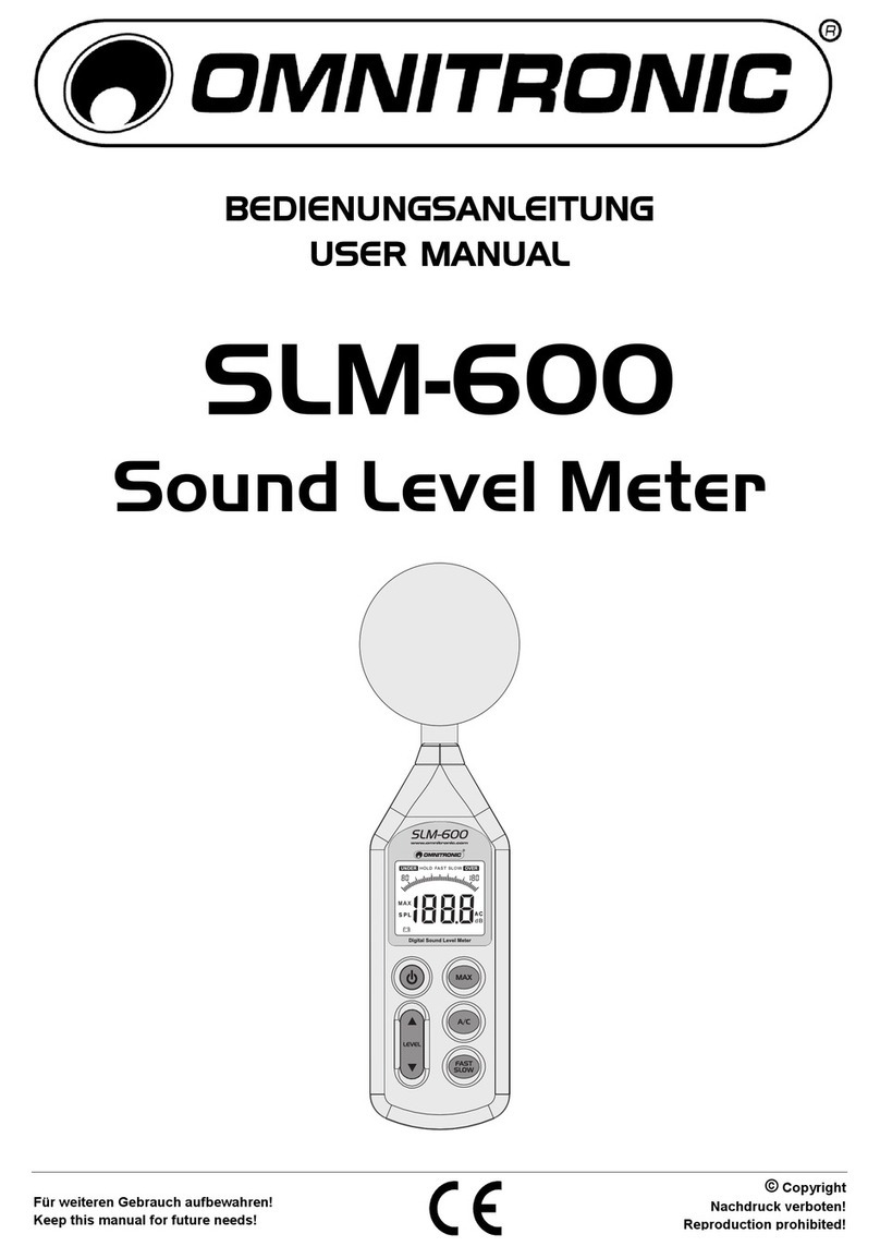 Omnitronic SLM-600 user manual