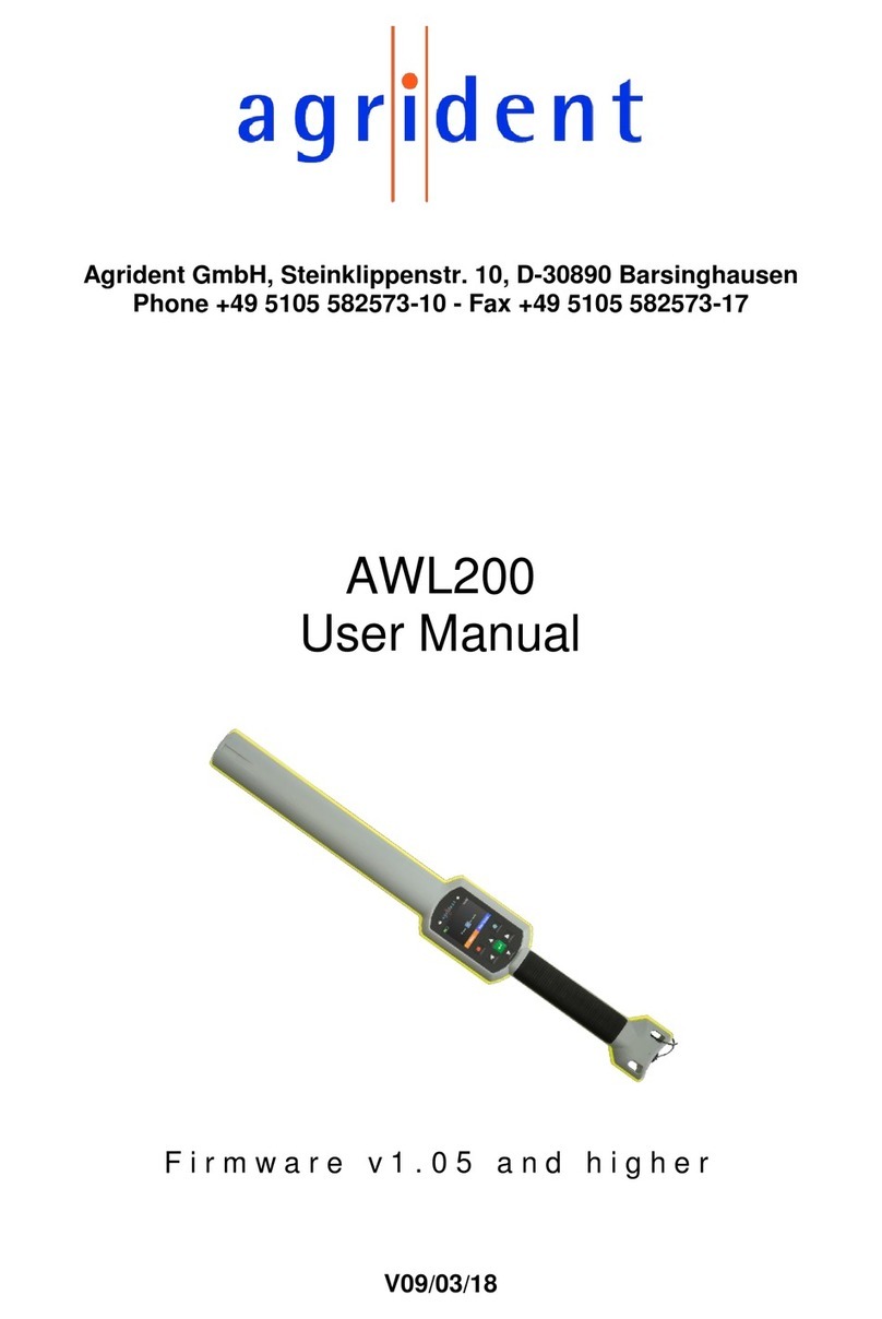 Agrident AWL200 user manual