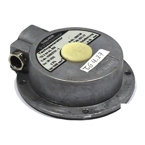 Baumer TD 3 A 4 KA Installation and operating instructions