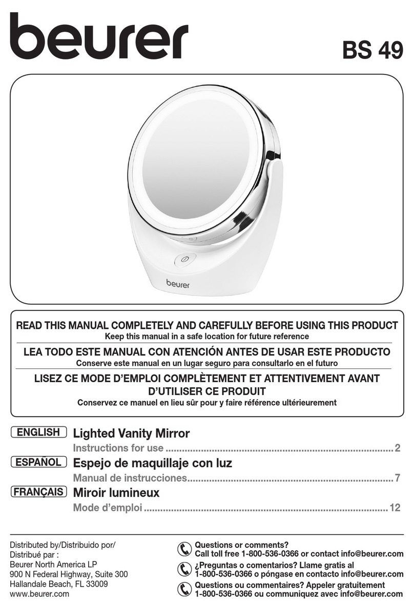 Beurer BS 49 Instructions for use