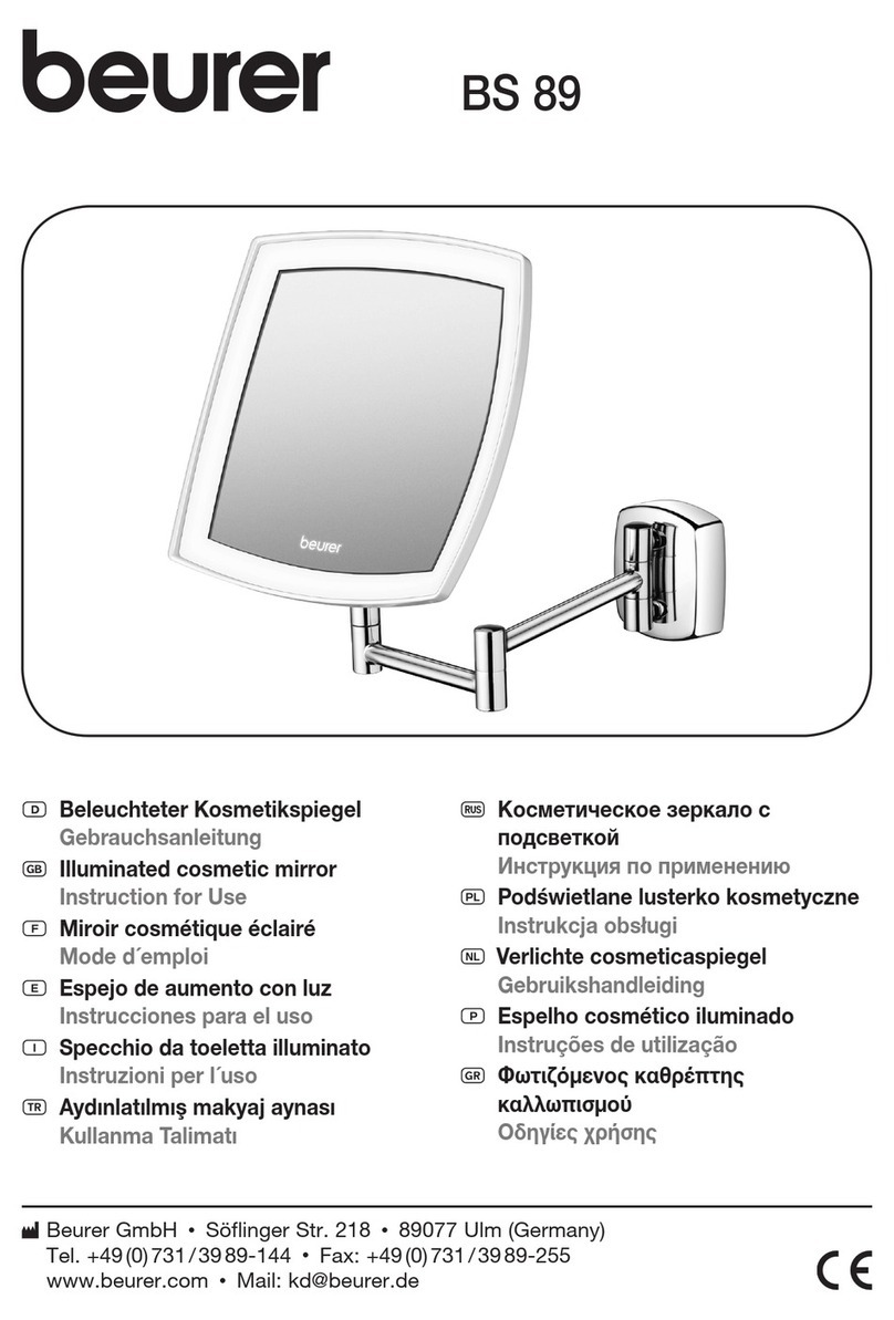 Beurer BS 89 Instructions for use