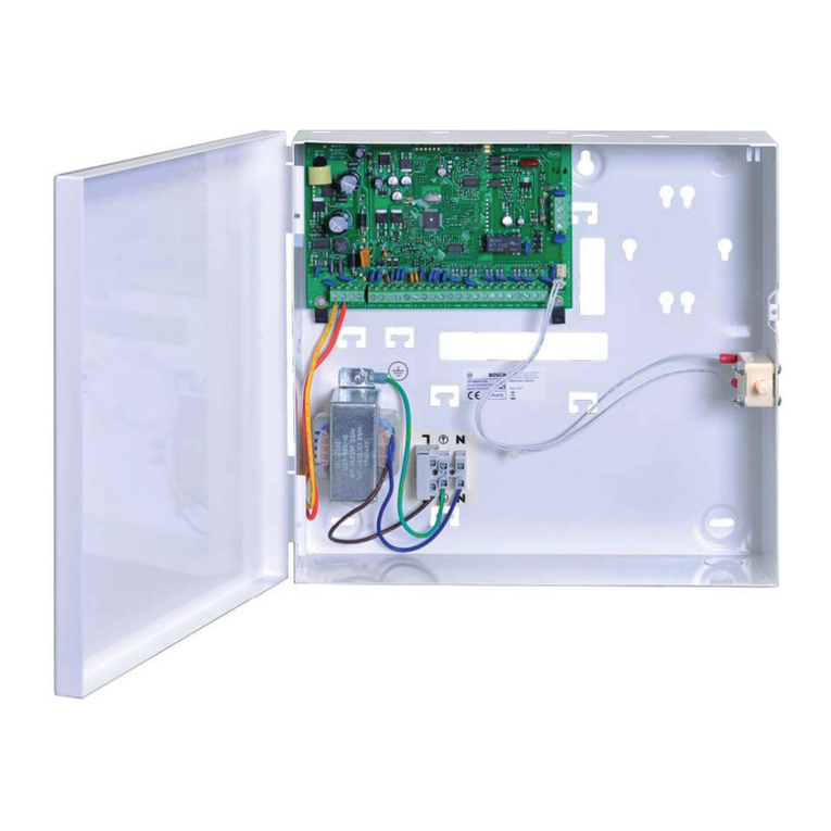 Bosch AMAX panel 2000 ICP-AMAX-P User manual