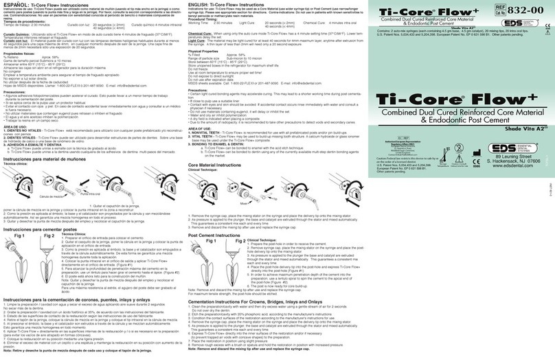 EDS Ti-Core Flow+ instructions