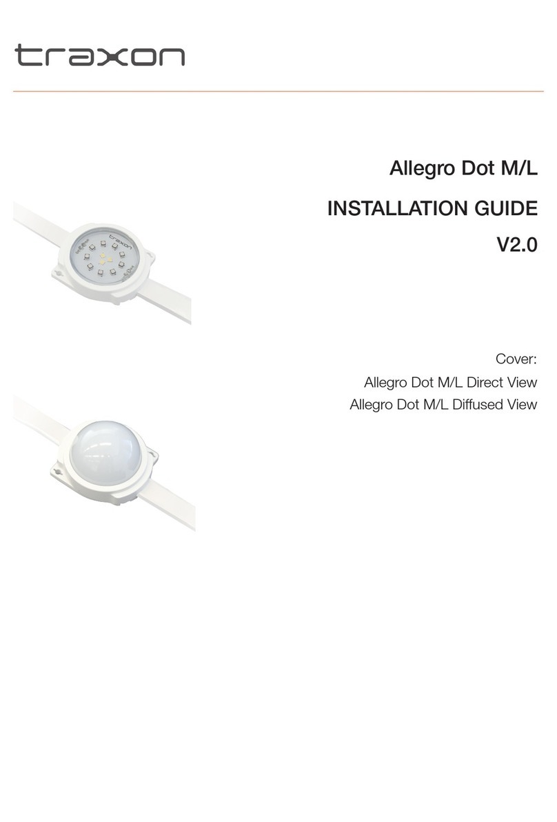 Traxon Allegro Dot M/L Direct View User manual