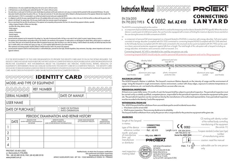 Protekt AZ 410 instruction manual