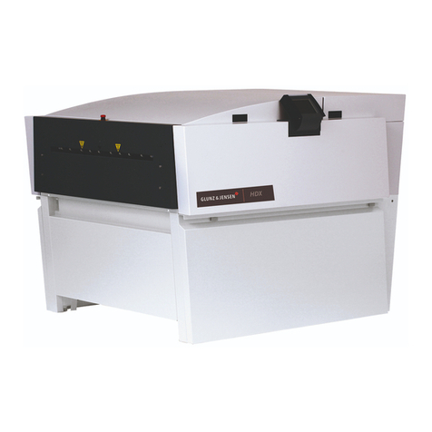 Glunz & Jensen Plate Processor 150 installation manual