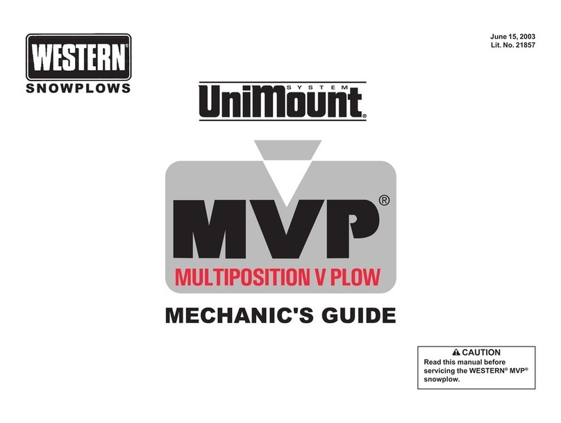 Western UniMount MVP Mechanic's Guide Western UniMount MVP Mechanic's Guide