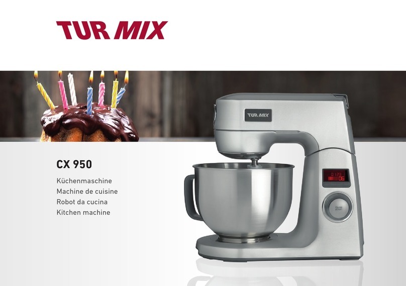 TUR MIX CX 950 manual