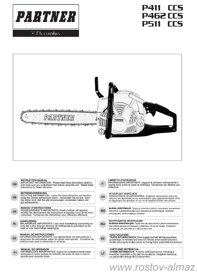 Electrolux Partner P411 CCS instruction manual
