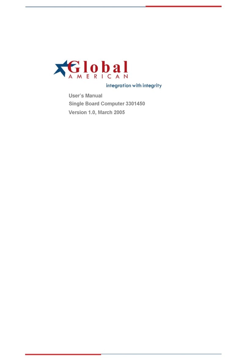 Global American Inc. 3301450 User manual