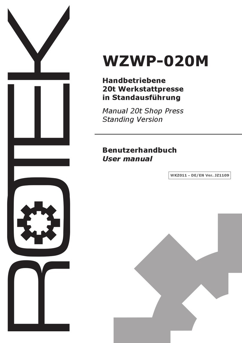 PRO-TEK WZWP-020M user manual