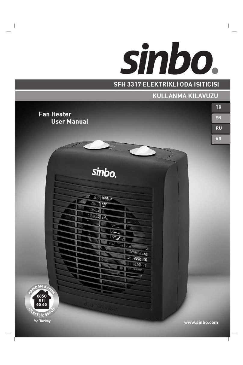 Sinbo SFH 3317 user manual Sinbo SFH 3317 user manual