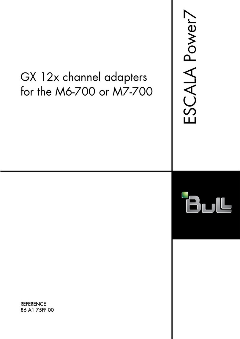 Bull Escala E5-700 User manual