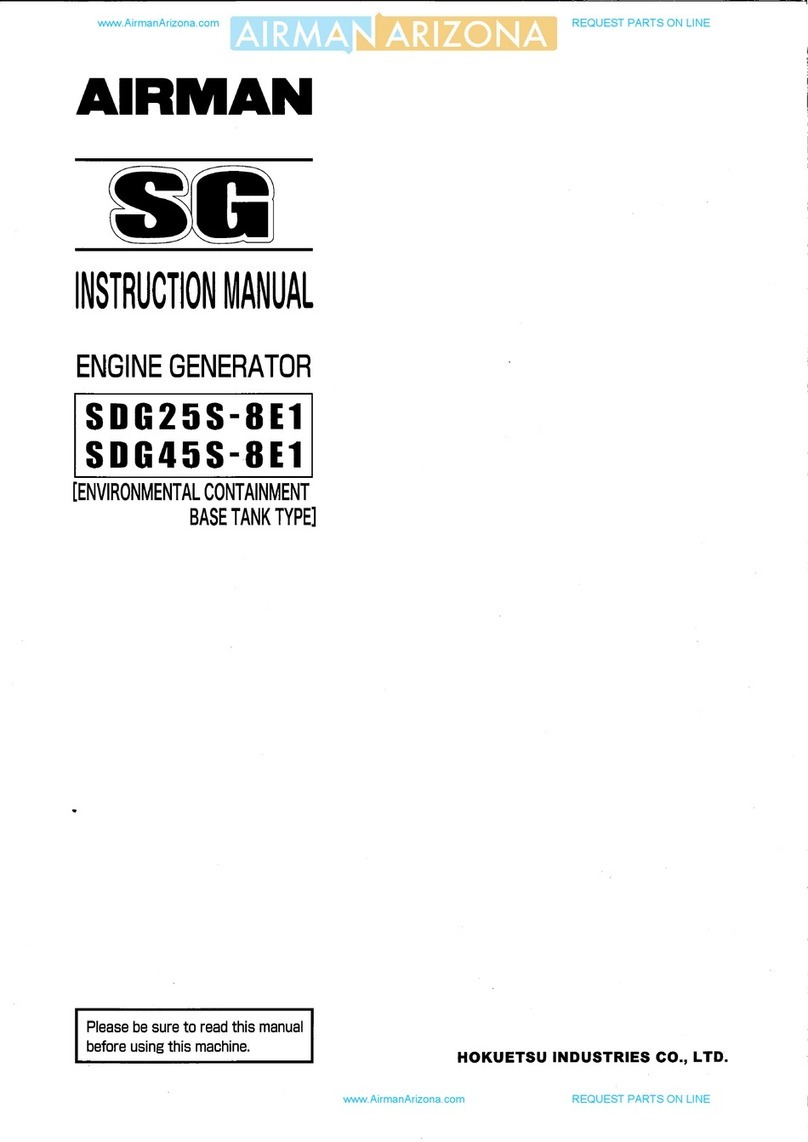 AirMan SG Series instruction manual