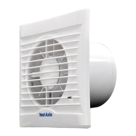 Vent-Axia Lo-Carbon Svelte Series Assembly instructions