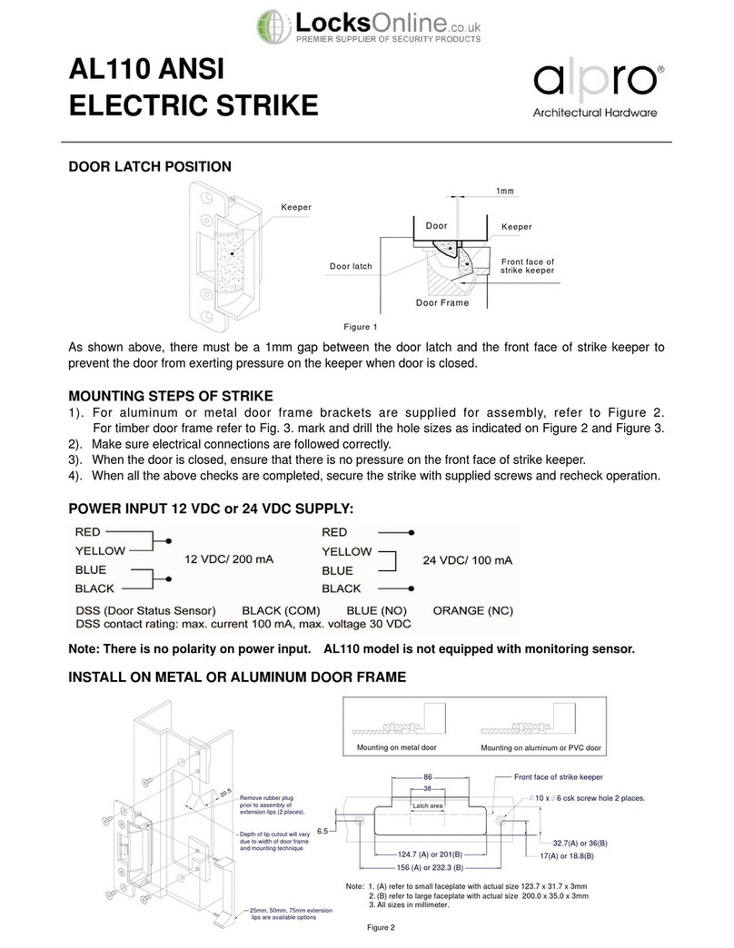 alpro AL110 instructions
