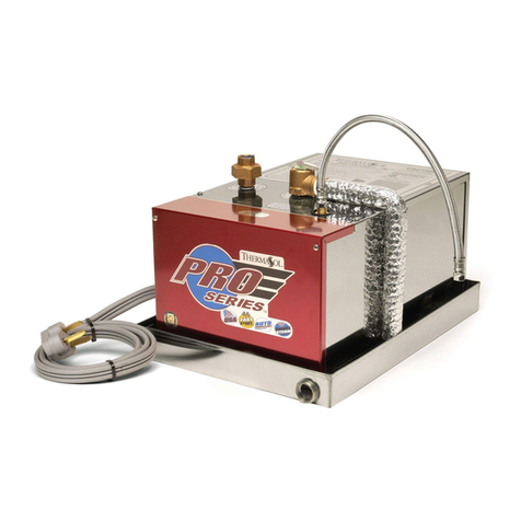 Thermasol Steam Shower AF Series Installation and product use guide