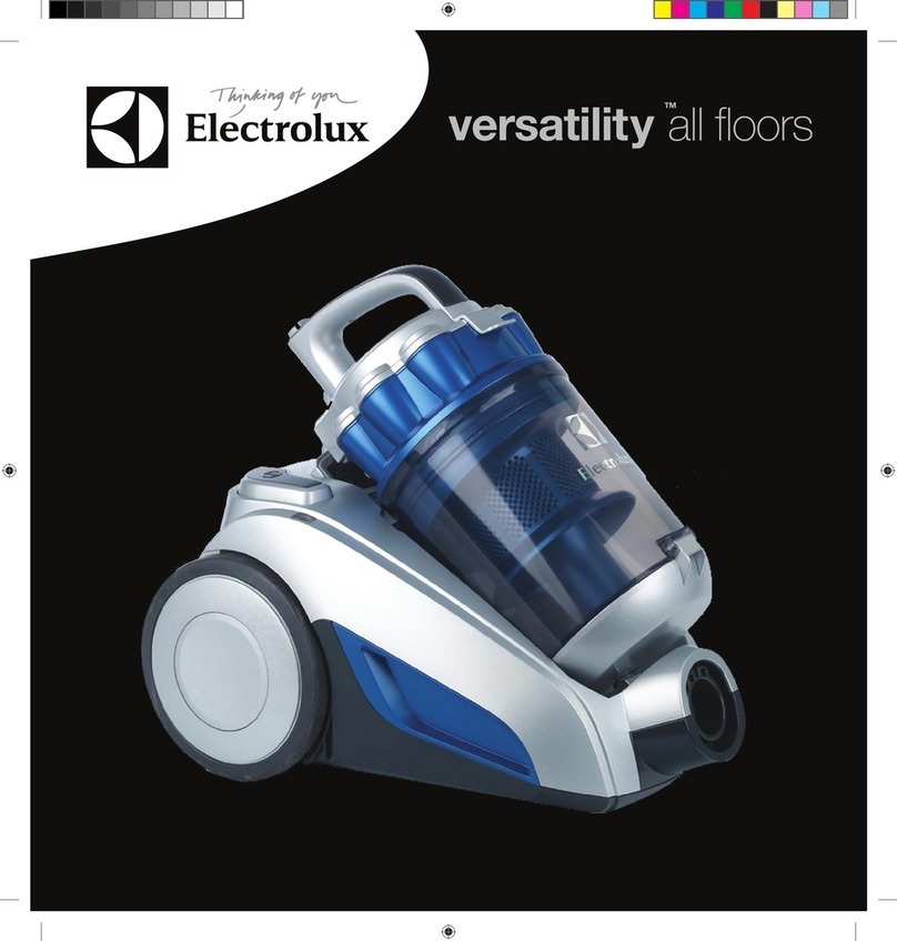 Electrolux Versatility All Floors EL4060A User manual