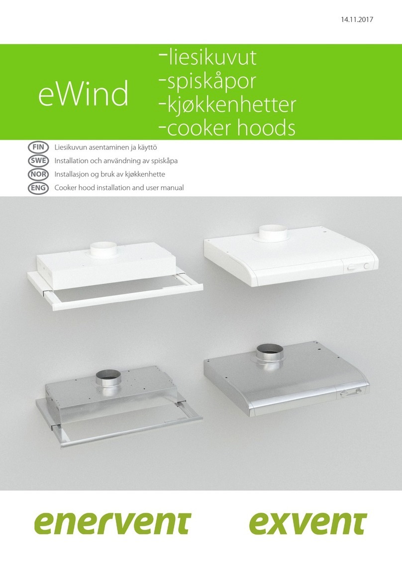 enervent Exvent eWind Series Installation and user manual