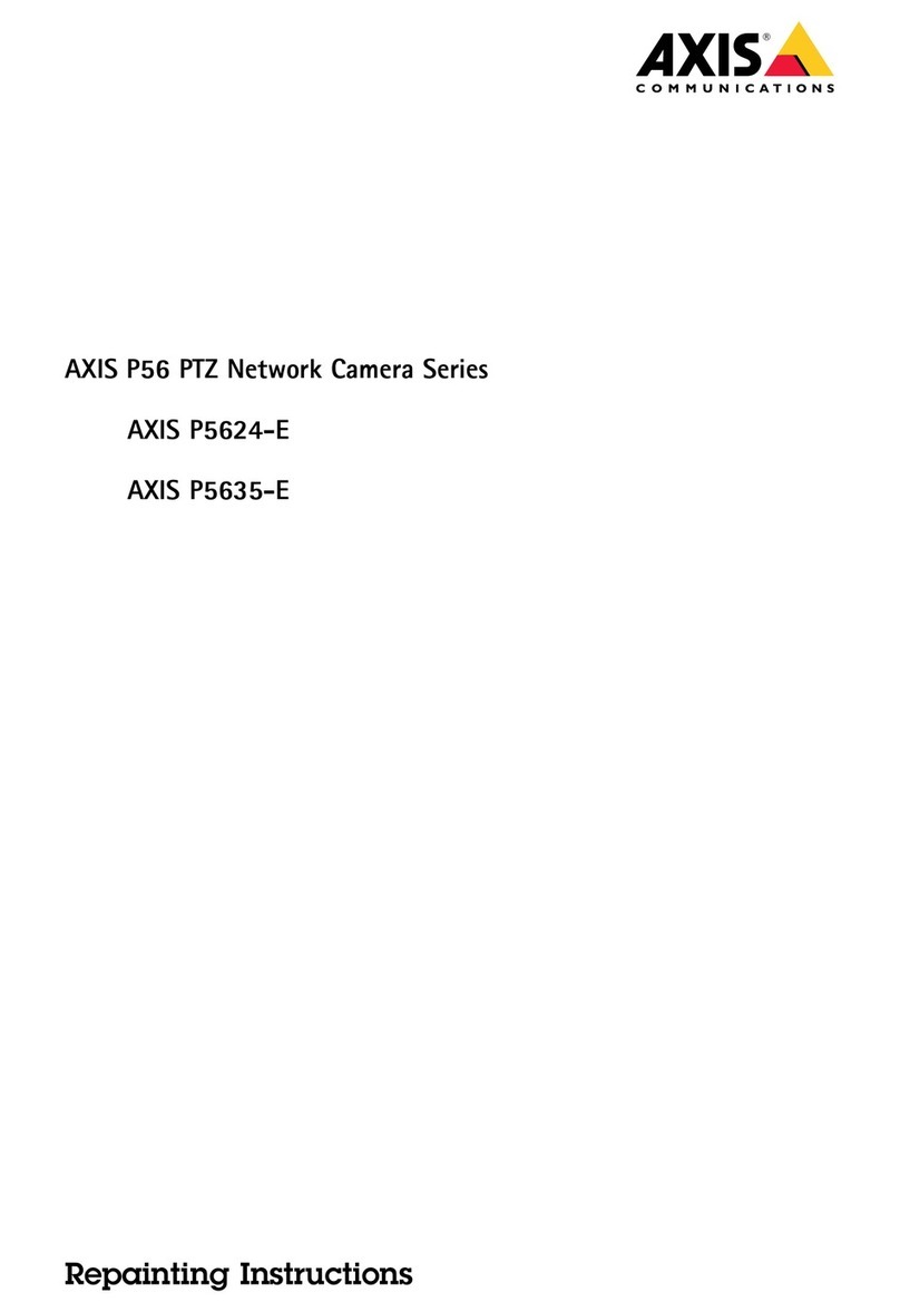 Axis P5624-E User manual