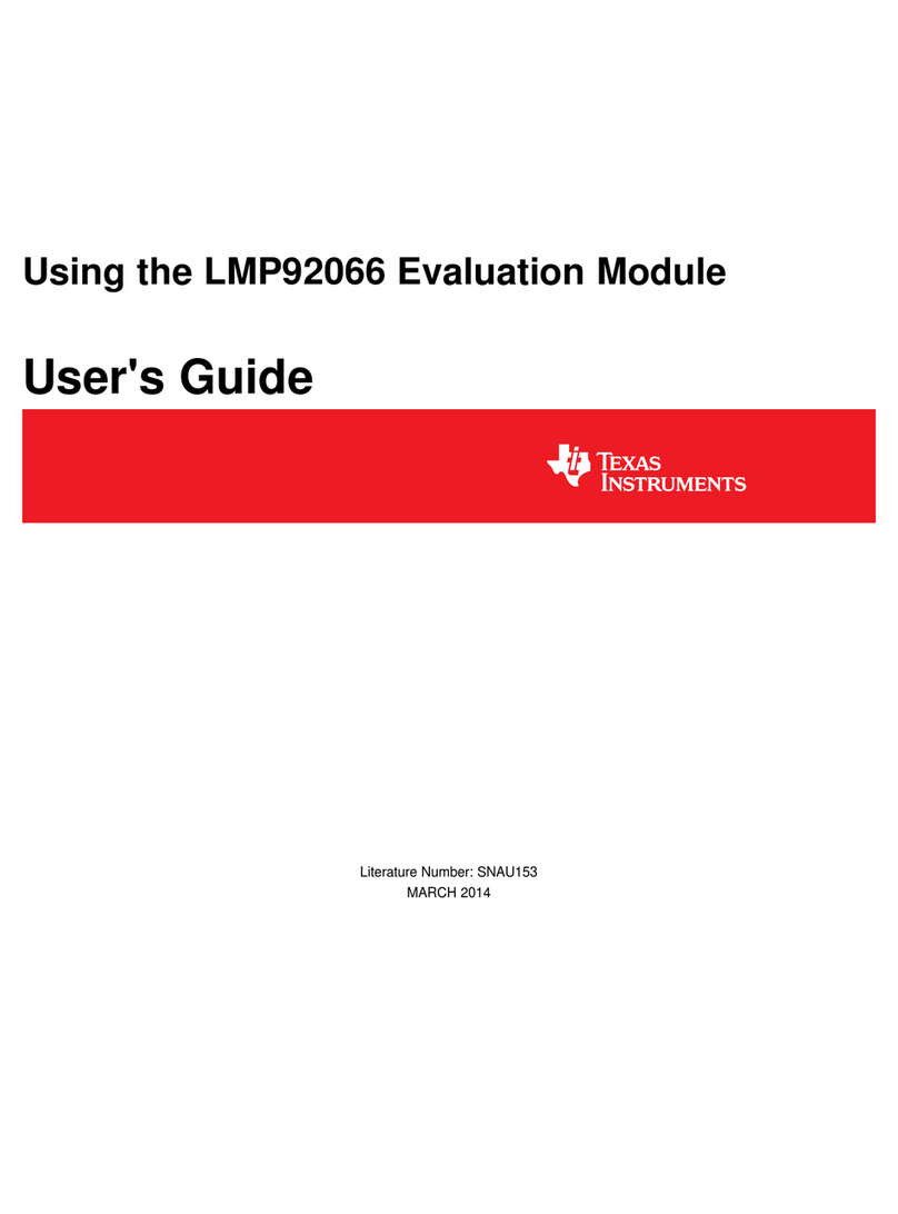 Texas Instruments LMP92066 User manual