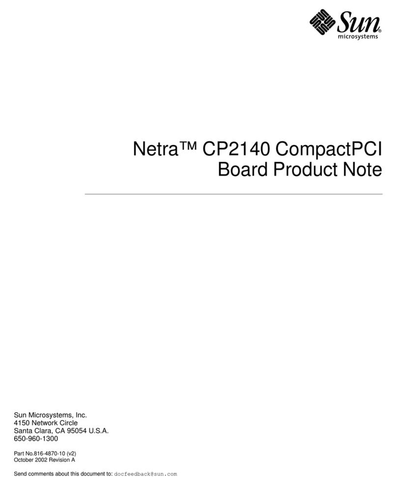 Sun Microsystems Netra CP2140 Quick start guide