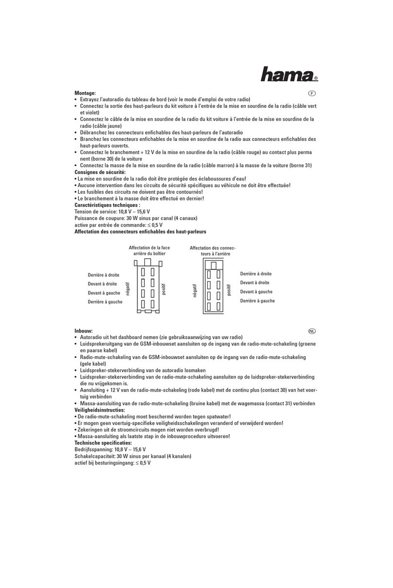 Hama 00041349 User manual