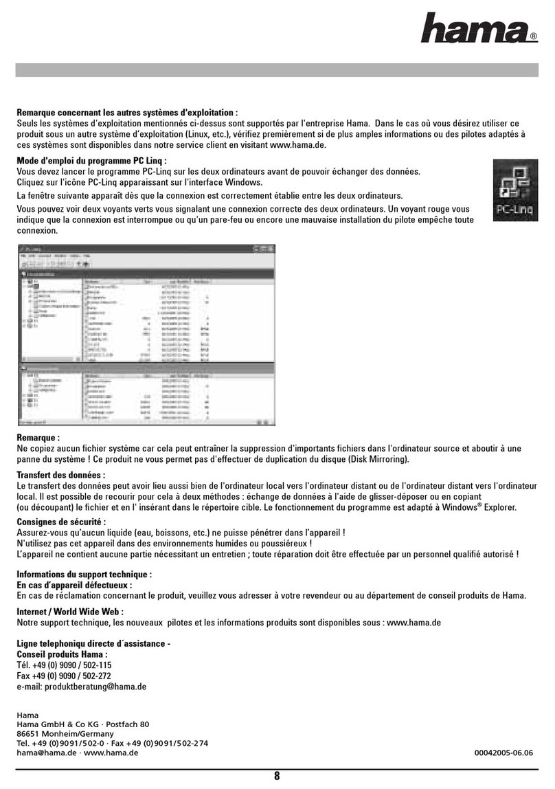 Hama 00042005 manual
