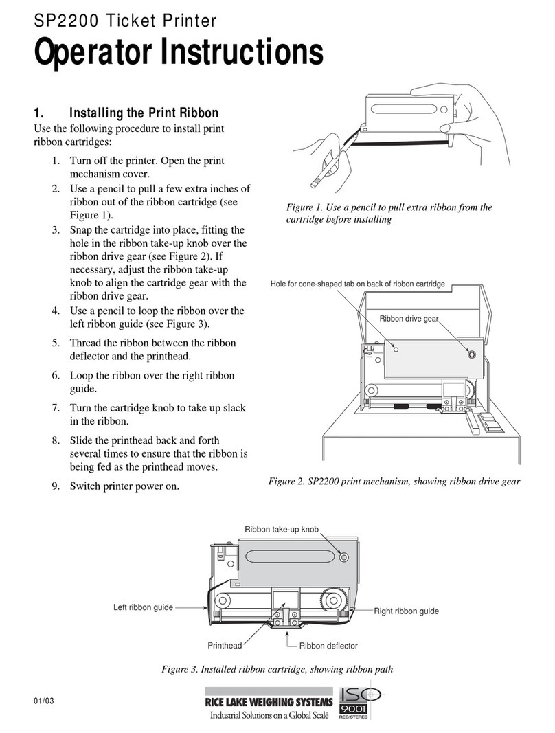Rice Lake SP2200 Specifications Rice Lake SP2200 Specifications