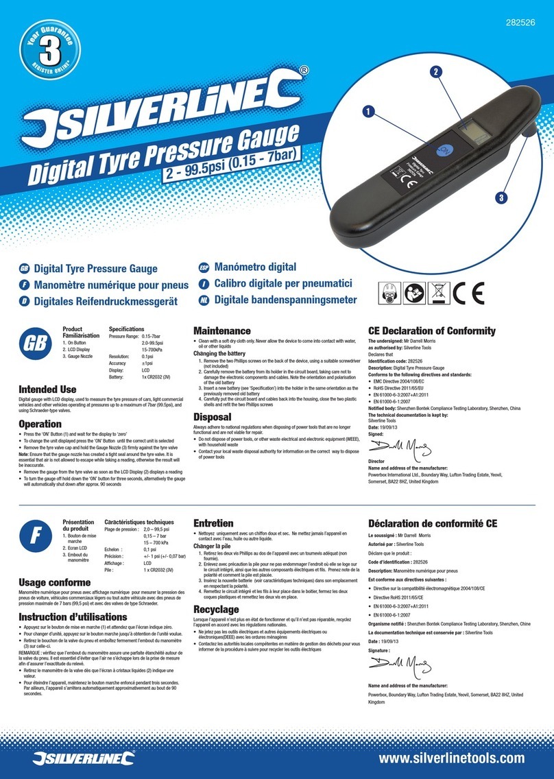 Silverline 282526 User manual
