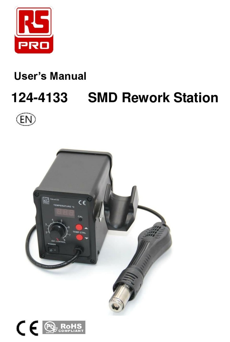 RS PRO 124-4133 user manual