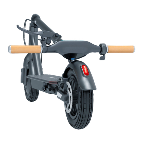 Tomoloo Two Wheels Folding Electric Scooter manual