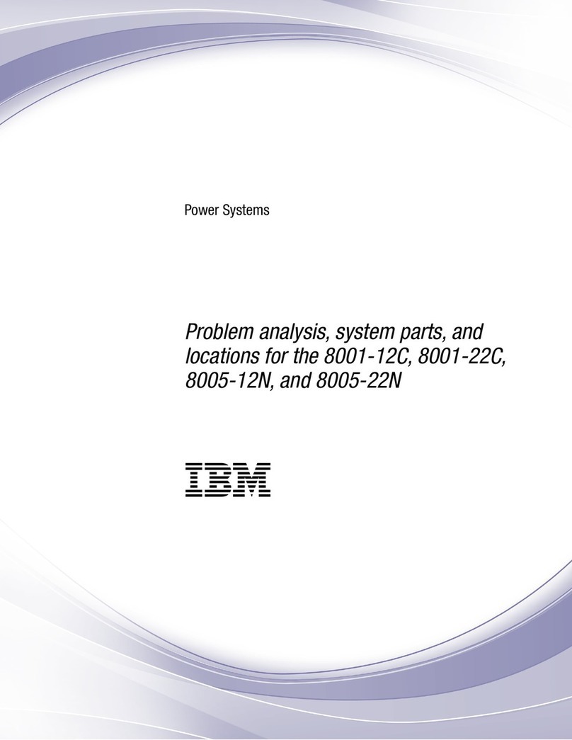 IBM Power System 8001-12C User manual IBM Power System 8001-12C User manual