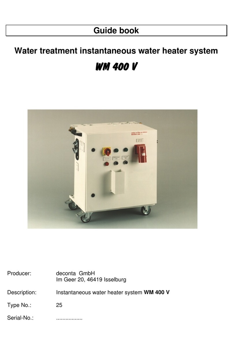 deconta WM 400 V Guide book deconta WM 400 V Guide book