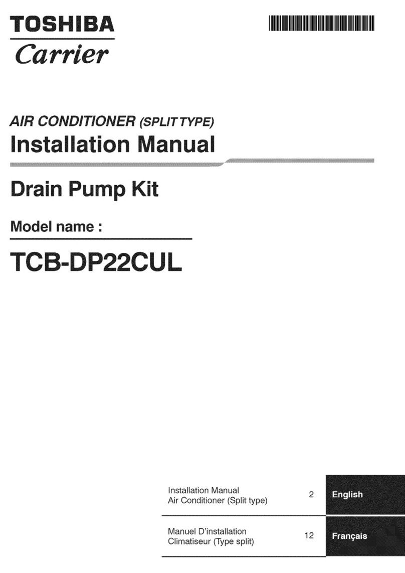 Toshiba TCB-DP22CUL User manual