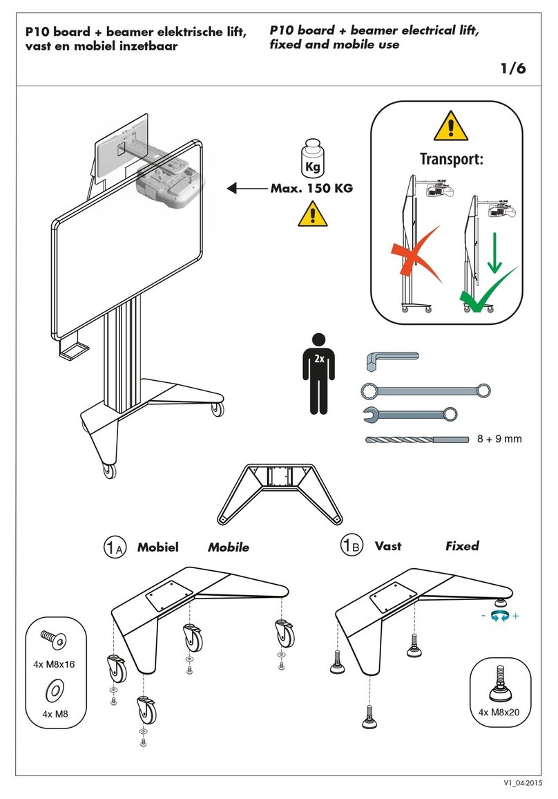 FOCUS TOUCH P10 Mounting instructions