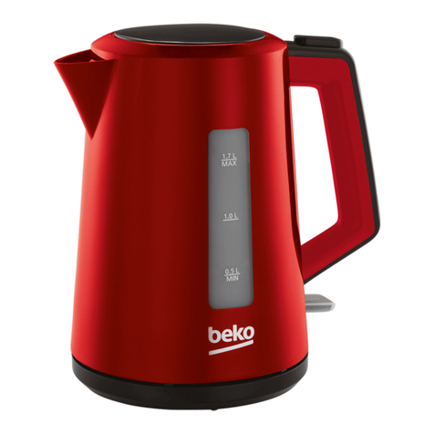 Beko WKM4226R user manual