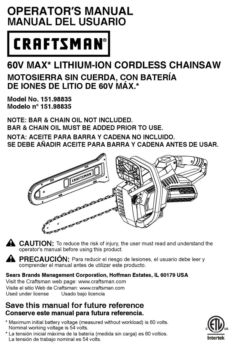 Craftsman 151.98835 User manual