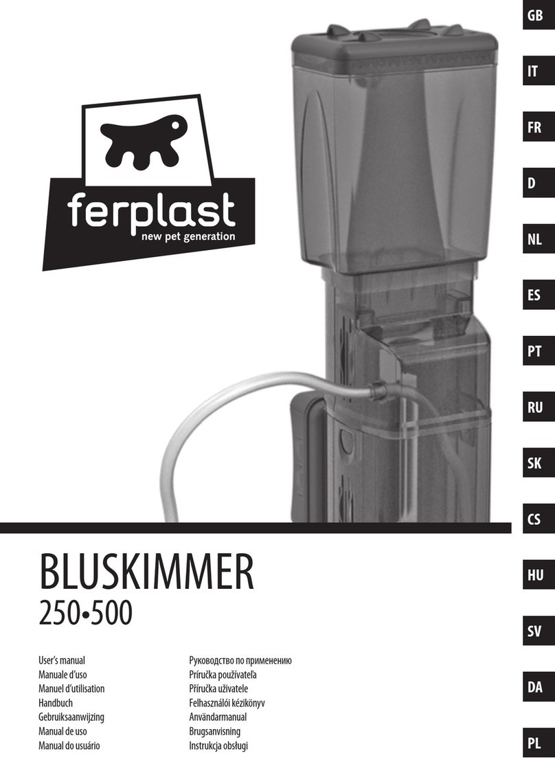 Ferplast BLUSKIMMER 250 User manual