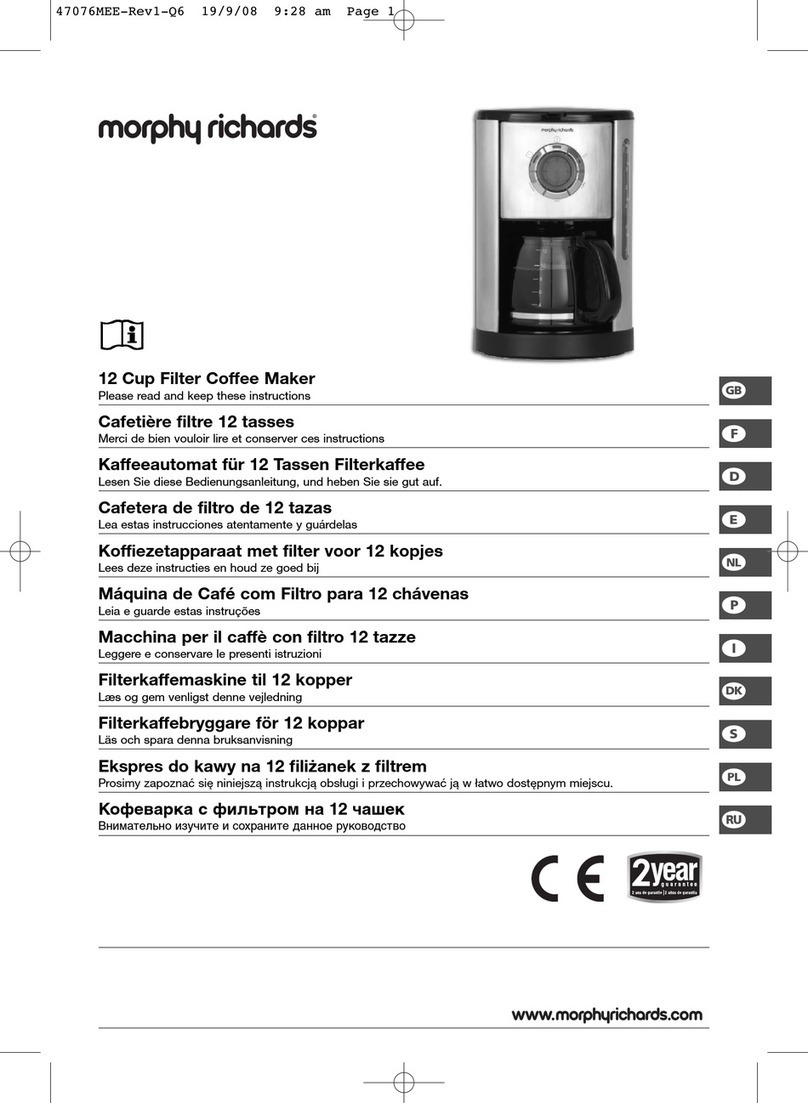 Morphy Richards MR47082 instructions