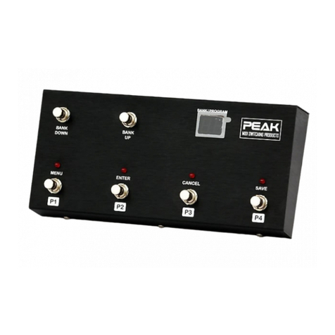 Peak FCB4N2 Mounting instructions Peak FCB4N2 Mounting instructions