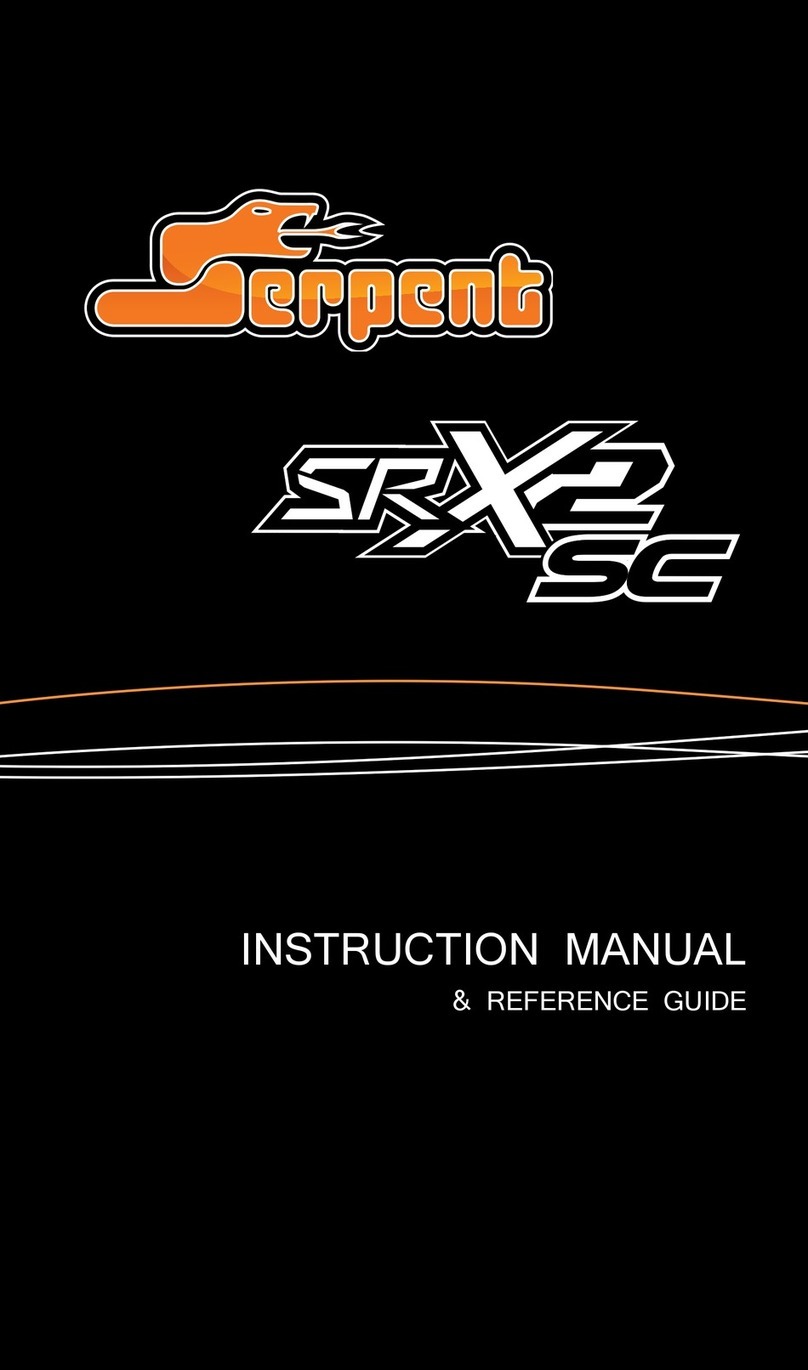 Serpent Spyder SRX2 SC User manual