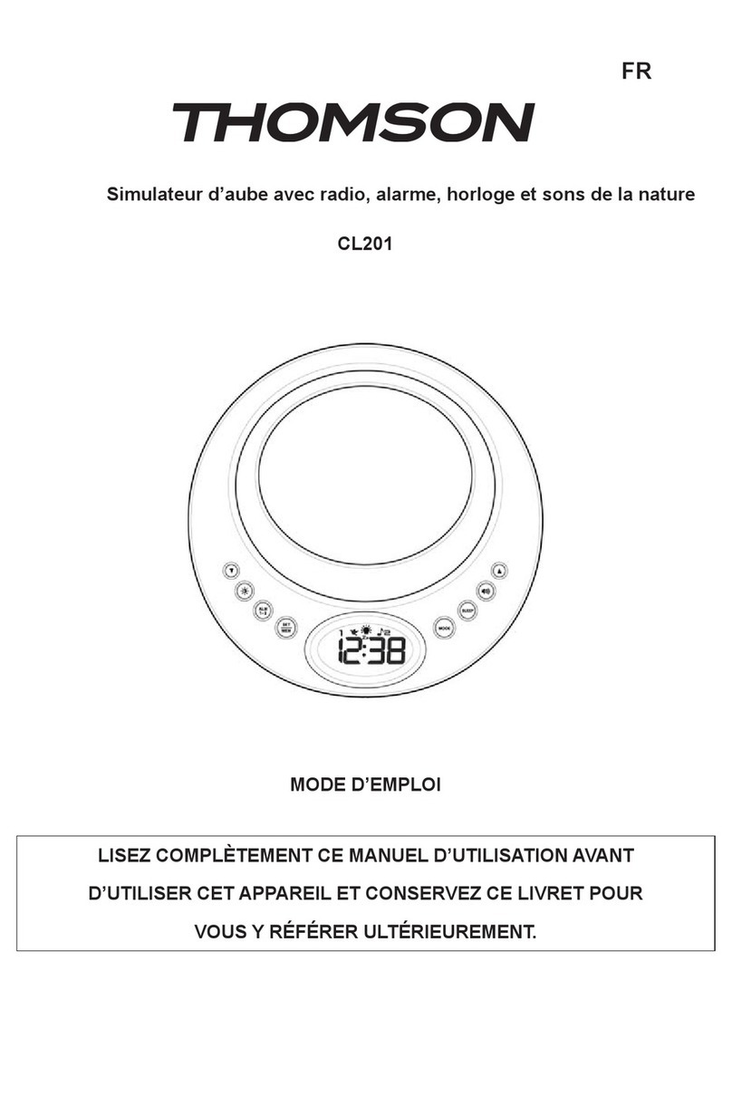 THOMSON CL201 User manual