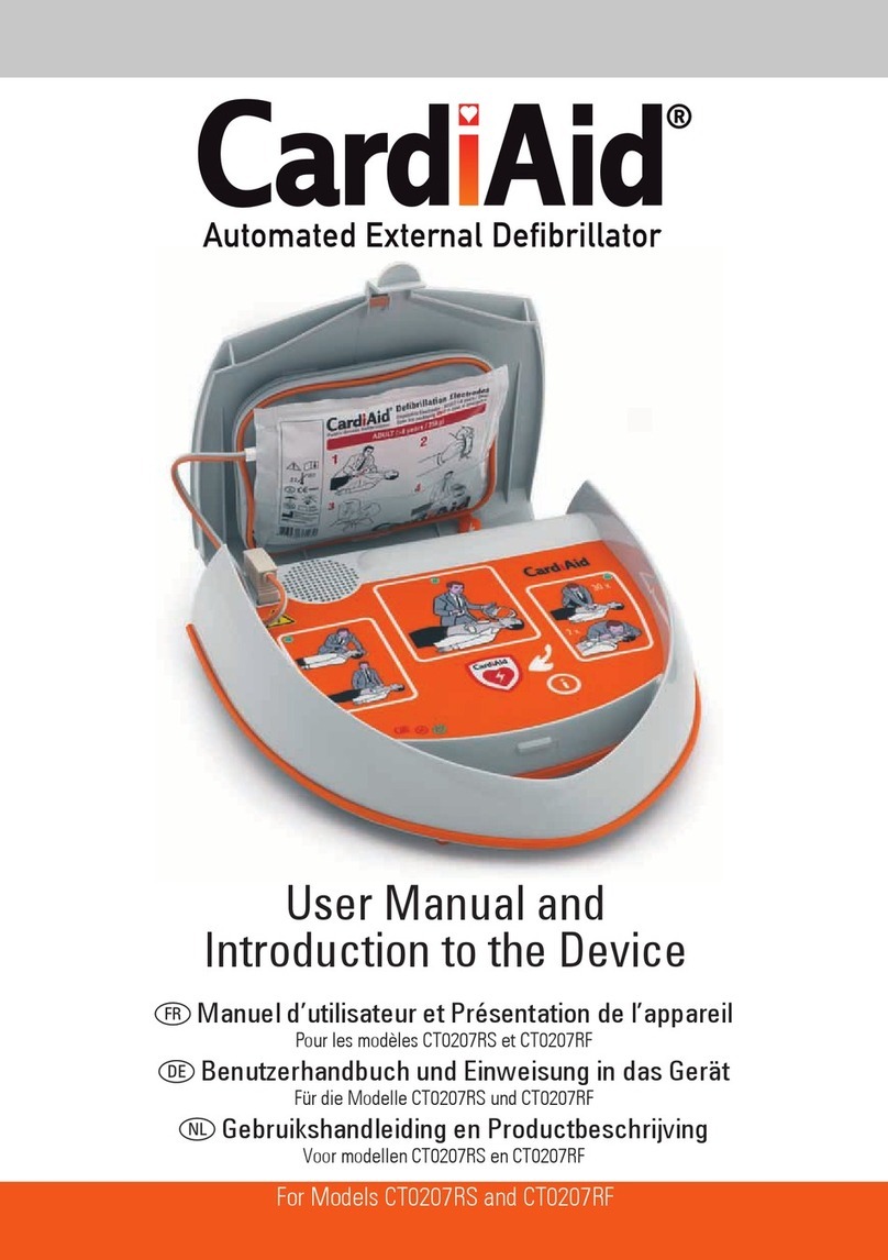 CardiAid CT0207RS User Manual and Introduction to the Device CardiAid CT0207RS User Manual and Introduction to the Device