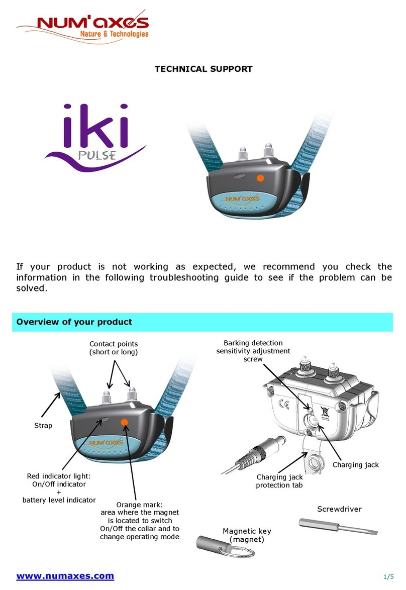 Num'axes IKI PULSE Installation instructions