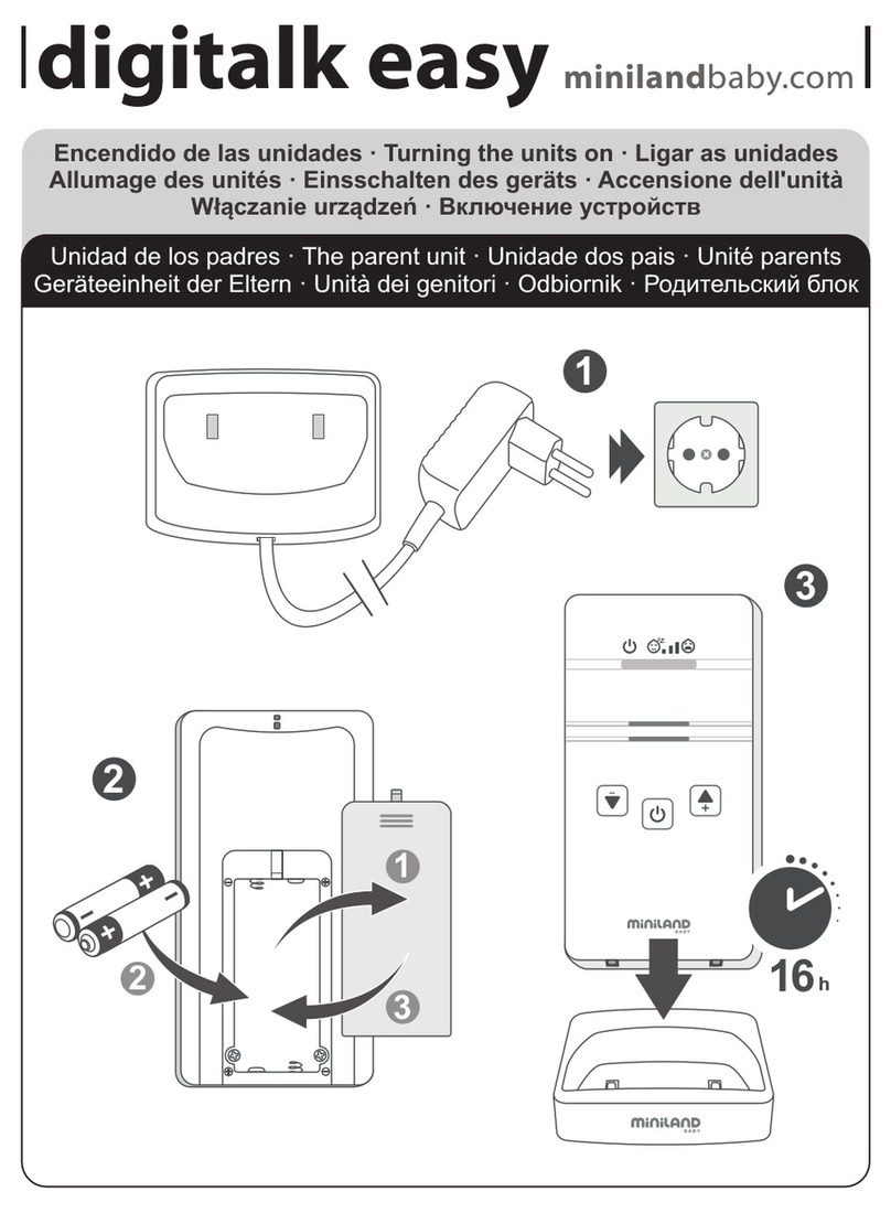 miniland baby digitalk easy User manual