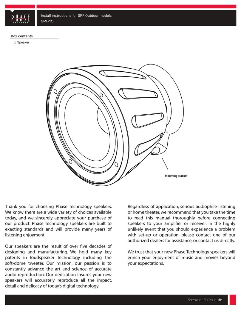 Phase Technologies SPF-15 Configuration guide