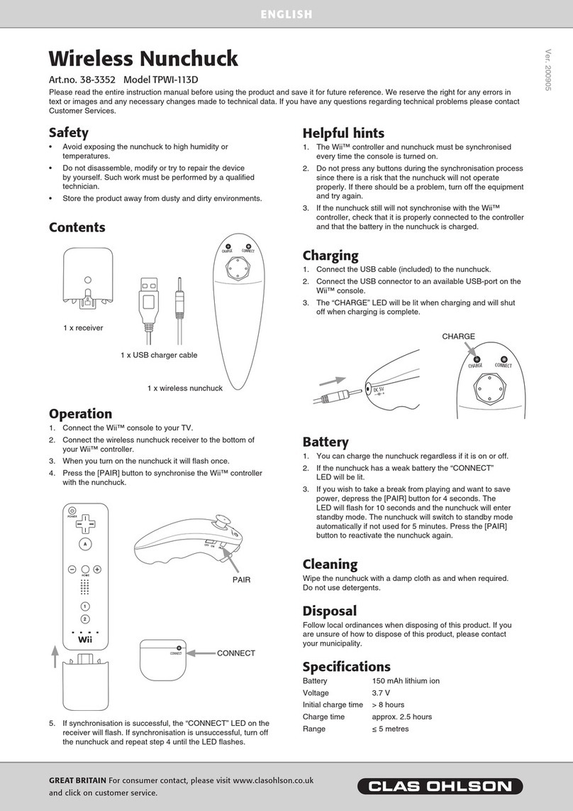 Clas Ohlson TPWI-113D quick start guide