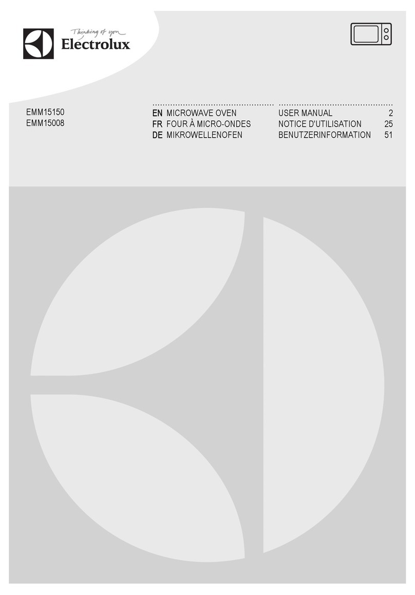 Electrolux EMM15150 User manual