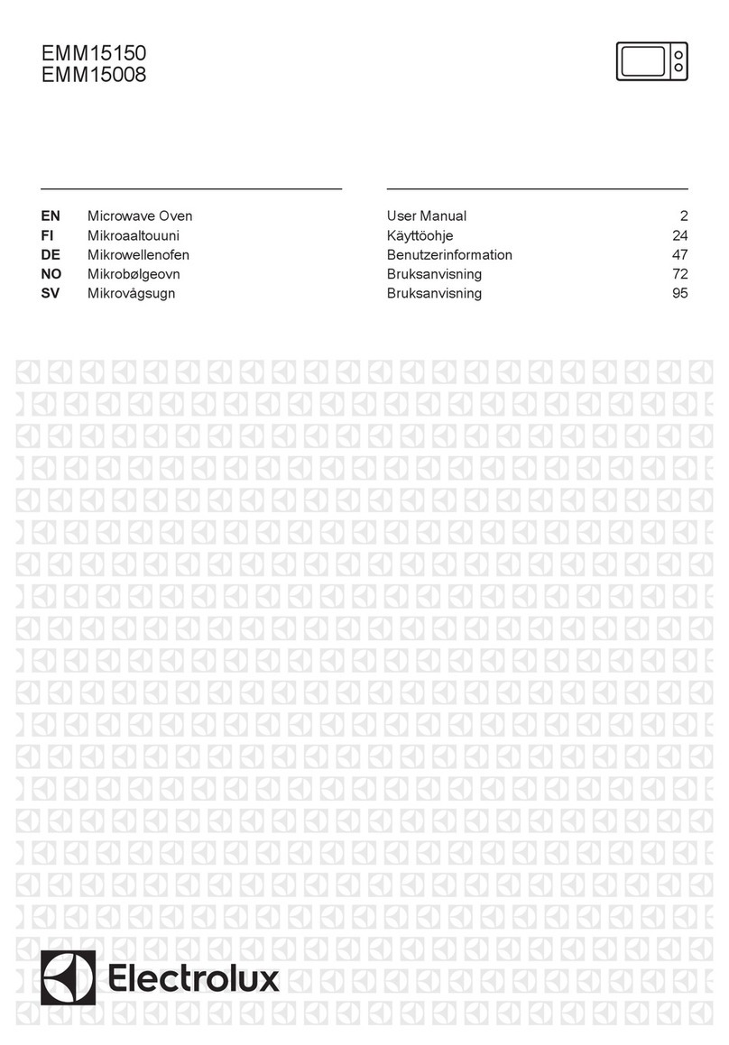 Electrolux EMM15008 user manual